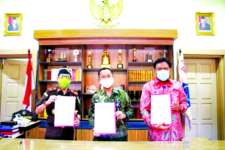 Kawal Dana Covid-19, Gubernur ‘Gandeng’ Kejati dan BPKP